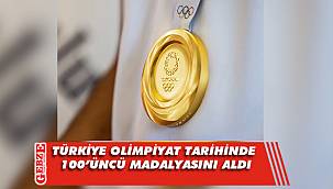 Olimpiyat tarihimizdeki 100. madalya