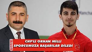 Orhan'dan Şamdan'a başarı dileği