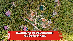 Ormanya’ya uluslararası ödül