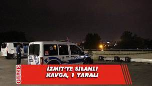 Otoparkta çıkan silahlı kavgada bir kişi yaralandı