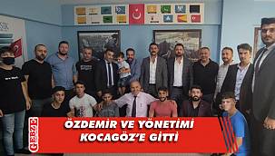 Özdemir ve ekibinden, Ülkü Ocakları’na ziyaret