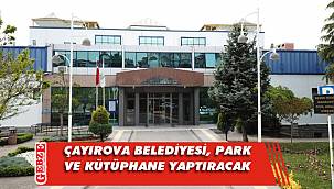 Park alanı ve kütüphane işi yaptırılacak