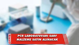 PCR laboratuvarı sarf malzeme satın alınacak