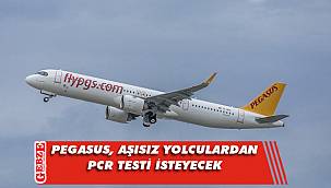 Pegasus'tan PCR testi duyurusu