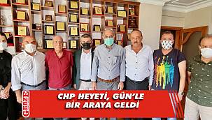 Salih Gün, CHP heyetini ağırladı