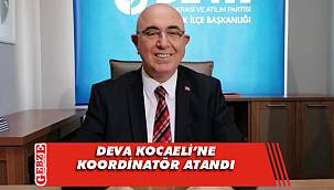 Sedat Yücel DEVA'da koordinatör oldu
