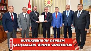 TBMM’de Büyükşehir’in projeleri örnek gösterildi