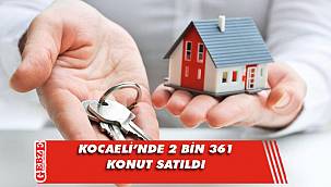 Temmuz ayında konut satışları düştü