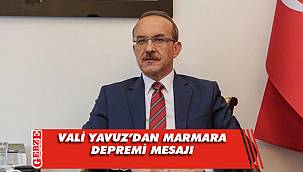 Vali Yavuz, deprem şehitlerini andı