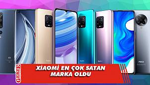 Xiaomi Haziran ayının en çok satan markası oldu