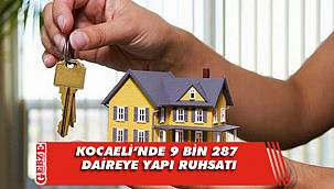 Yapı ruhsatı verilen yapıların yüzölçümü arttı