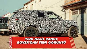 Yeni nesil Range Rover'dan yeni görüntü 