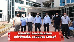 Zinnur Büyükgöz, taburcu oldu