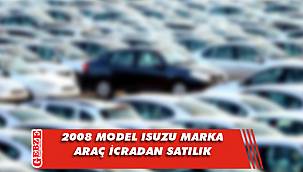 2008 model Isuzu marka araç icradan satılık