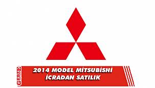 2014 model Mitsubishi marka araç icradan satılık
