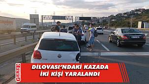 Anadolu Otoyolu'nda kaza; 2 yaralı