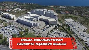 Bakanlıktan 11 hastaneye teşekkür belgesi