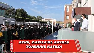 Bıyık, Darıcalı öğrencileri yalnız bırakmadı