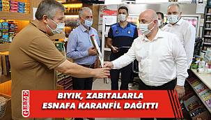 Bıyık, Zabıta Haftası’nda esnaflarla bir araya geldi