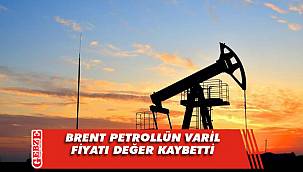 Brent petrollün varil fiyatı yüzde 0,7 değer kaybetti