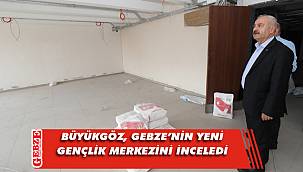 Büyükgöz, gençliğin yeni merkezini inceledi