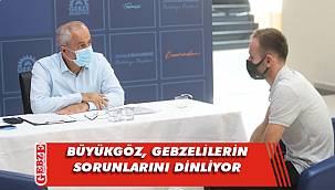 Büyükgöz, ‘Halk Buluşmaları’na ara vermiyor