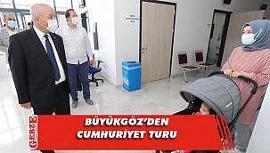Büyükgöz, mahalle ziyaretlerini sürdürüyor