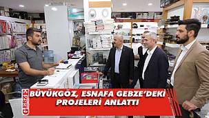 Büyükgöz ve AK Parti heyeti Hacı Halil Mahallesi'nde