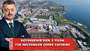 Büyükşehir, çevre yatırımları için kolları sıvadı