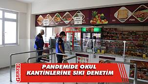 Büyükşehir'de okul kantinlerine sıkı denetim