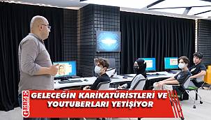 Büyükşehir'den karikatür ve Youtube atölyesi