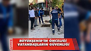 Büyükşehir için vatandaşın güvenliği her şeyden önemli