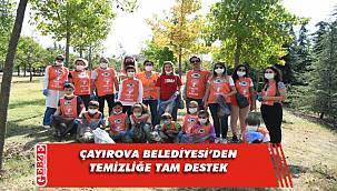 Çayırova'da Dünya Temizlik Günü etkinliği