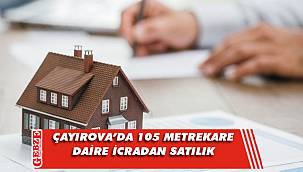 Çayırova’da 1+1 105 metrekare daire icradan satılık