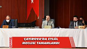 Çayırova'da Eylül meclisi tamamlandı