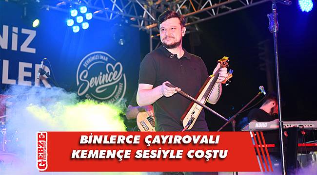 Çayırova'da Karadeniz coşkusu yaşandı