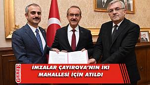 Çayırova'da yeni projenin protokolü imzalandı