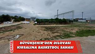Çerkeşli Mahallesi'ne basketbol ve voleybol sahası