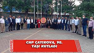 CHP Çayırova'da 98. yaş coşkusu