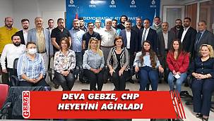 CHP Gebze'den DEVA Gebze'ye ziyaret