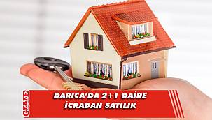Darıca’da 2+1 daire icradan satılık