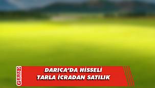 Darıca’da hisseli tarla icradan satılık