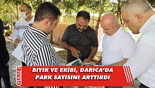 Darıca’da park sayısı artıyor
