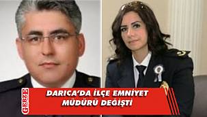 Darıca İlçe Emniyet Müdürlüğü’nde değişim