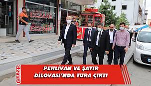 Dilovası’nda protokol, çalışmaları inceledi