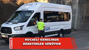 Emniyetin servis araçları denetimleri sürüyor