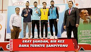 Eray Şamdan, bir kez daha Türkiye şampiyonu
