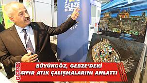 Gebze Belediyesi, çevre ve sıfır atık fuarında