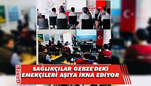 Gebze'de aşı ikna turlarına devam ediliyor