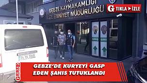 Gebze'de bıçaklı yağmacı tutuklandı